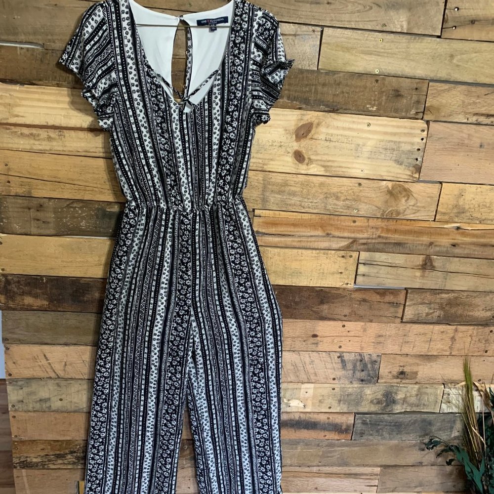 Printed Jump Suit